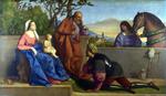 欧洲12-19世纪油画三_CATENA, Vincenzo - A Warrior adoring the Infant Christ and the Virgin